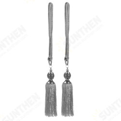 Tassel Curtain Tiebacks Fringe Curtain Tie Backs Room Decor Light Polyester Bead Tassel Curtain Tiebacks Fringe Curtain Tie Backs Room Decor Light Polyester Bead