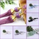 Tassel Curtain Tiebacks Fringe Curtain Tie Backs Room Decor Light Polyester Bead