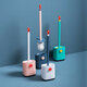 Toilet Brush and Holder Cleaner Set Floor-standing Bathroom Toilet Cleaning Tool