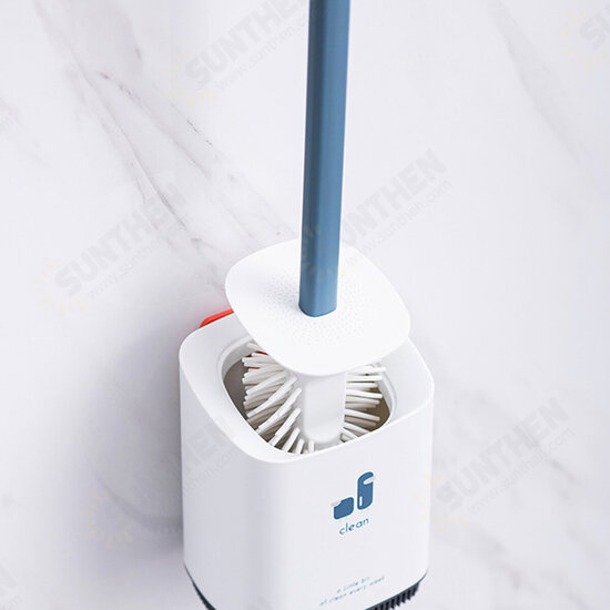 Toilet Brush and Holder Cleaner Set Floor-standing Bathroom Toilet Cleaning Tool