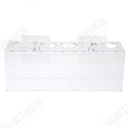 Transparent Wall Mounted Toothbrush Toothpaste Storage Holder Bathroom Organizer Transparent Wall Mounted Toothbrush Toothpaste Storage Holder Bathroom Organizer