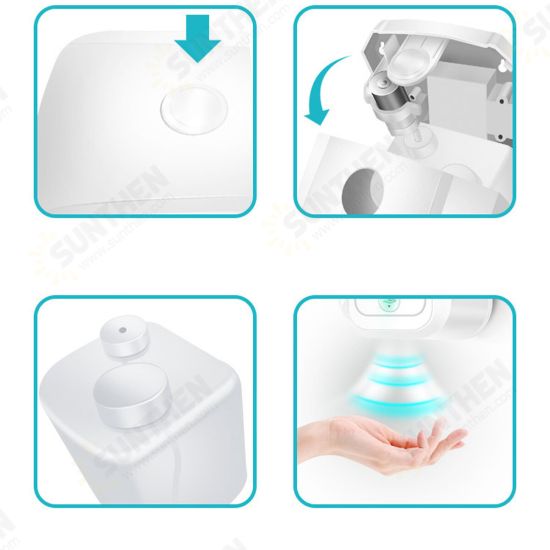 1.1L Soap Dispenser Auto Foam Hand Washer Non-Touch Induction Foaming Washer Device