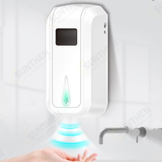 1.1L Soap Dispenser Auto Foam Hand Washer Non-Touch Induction Foaming Washer Device