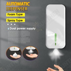 1500ML Automatic Infrared Sensor Touchless Foam/Spray Liquid Soap Dispenser 1500ML Automatic Infrared Sensor Touchless Foam/Spray Liquid Soap Dispenser