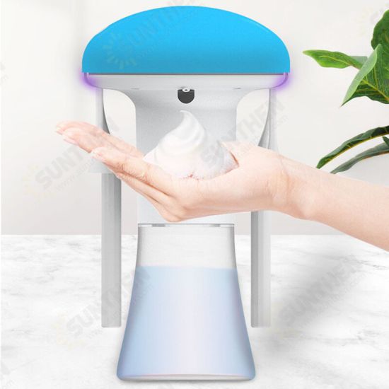 2 in 1 Automatic Induction Soap Dispenser Toothbrush Sterilizer Holder Touchless Foam Washer Hand Washing Machine