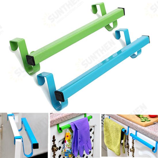 24cm Space Saving Door Drawer Towel Hanger Bathroom Clothes Holder