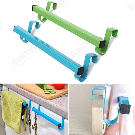 24cm Space Saving Door Drawer Towel Hanger Bathroom Clothes Holder