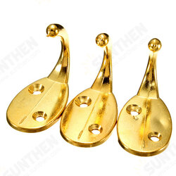 3Pcs Hat Clothes Door Wall Bathroom Towel Single Hook Hanger 3Pcs Hat Clothes Door Wall Bathroom Towel Single Hook Hanger