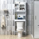 59X18.8X179 Bath Cabinet Toilet Bathroom Space Saver Storage Cabinet White