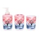 6Pcs Toiletries Bathroom Set Cup Toothbrush Holder Soap Dispenser Tray for Bathroom Decoration Accessories
