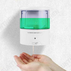 700ML Automatic Sensor Soap Foam Liquid Dispenser Touch Wall Mounted Soap Sanitizer Pump 700ML Automatic Sensor Soap Foam Liquid Dispenser Touch Wall Mounted Soap Sanitizer Pump