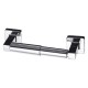 Aluminum Alloy Roll Paper Shelf Holder Telescopic Tissue Storage Organizer