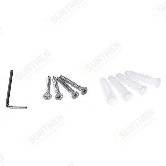 Aluminum Alloy Roll Paper Shelf Holder Telescopic Tissue Storage Organizer Aluminum Alloy Roll Paper Shelf Holder Telescopic Tissue Storage Organizer