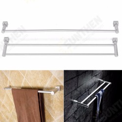 Aluminum Double Single Shelf Wall Mounted Towel Holder Bathroom Rack Aluminum Double Single Shelf Wall Mounted Towel Holder Bathroom Rack
