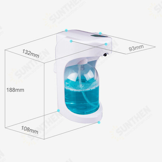 Automatic Foam Hand Washing Machine Induction Soap Dispenser Liquid Bottle Stand Wall Hanging Intelligent Hand Sanitizer