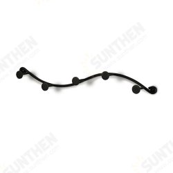 BR-03 Utility 5 Hooks Single Iron Household Storage Hook Rack Key Coat Towel Wall Hook Rack BR-03 Utility 5 Hooks Single Iron Household Storage Hook Rack Key Coat Towel Wall Hook Rack