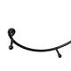 BR-03 Utility 5 Hooks Single Iron Household Storage Hook Rack Key Coat Towel Wall Hook Rack