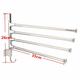 Bathroom Kitchen Wall Mounted Rotating Towel Rack Storage Hold