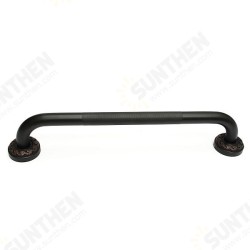 Black Bronze Wall Mounted Towel Rail Bar Grab Support Safety Handle Black Bronze Wall Mounted Towel Rail Bar Grab Support Safety Handle