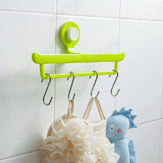 Creative Magic No Trace Sucker Bathroom Towel Hanging Rack