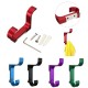 Double Layers Colorful Space Alumimum Wall Mounted Clothes Towel Robe Hook Sundries Hanger
