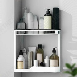 Drainable Wall Shelves High Capacity Storage Rack Bathroom Organizer Home Storage For Toilet Kitchen Bathroom Drainable Wall Shelves High Capacity Storage Rack Bathroom Organizer Home Storage For Toilet Kitchen Bathroom