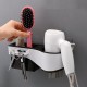 Hair Dryer Stand Holder Rack Shelf Wall Mounted Sticker Bath Storage