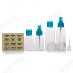 4Pcs/Set Refillable Cosmetic Points Bottling Packing Bottle Leak Proof Travel Bottles 4Pcs/Set Refillable Cosmetic Points Bottling Packing Bottle Leak Proof Travel Bottles