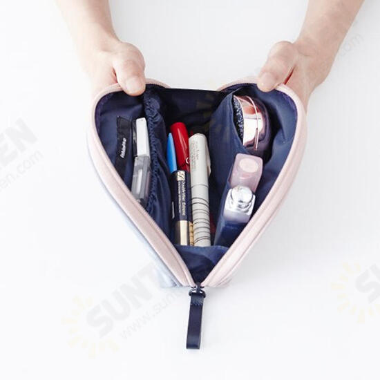 BX-112 Waterproof Travel Wash Cosmetic Bag Shell Pouch Storage Bag Mesh Organizer