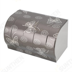 BX Stainless Steel Toilet Roll Paper Holder Dull-pack Paper Shelf Holder Rack BX Stainless Steel Toilet Roll Paper Holder Dull-pack Paper Shelf Holder Rack