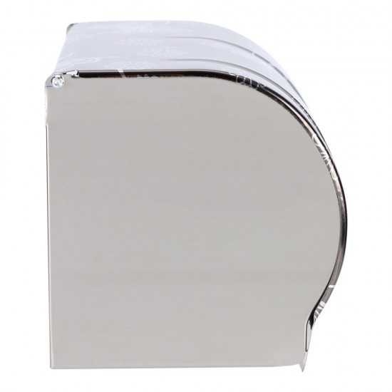 BX Stainless Steel Toilet Roll Paper Holder Dull-pack Paper Shelf Holder Rack