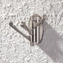 Multipurpose Heavy Duty Solid MetaWall Mount Triple Swing Arms Hanging Home Hooks Multipurpose Heavy Duty Solid MetaWall Mount Triple Swing Arms Hanging Home Hooks