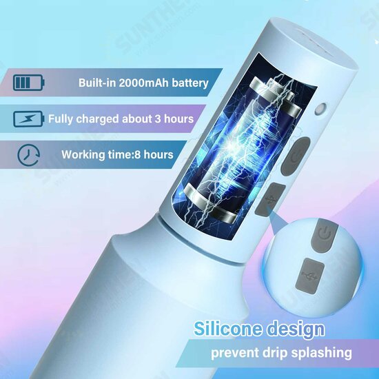 750ml Disinfectant Sprayer USB Charging Disinfectant Soap Dispenser Dispenser Handheld Electric Sprayer