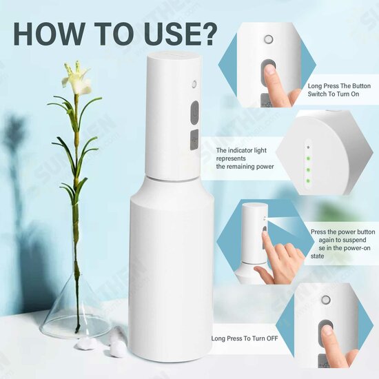 750ml Disinfectant Sprayer USB Charging Disinfectant Soap Dispenser Dispenser Handheld Electric Sprayer