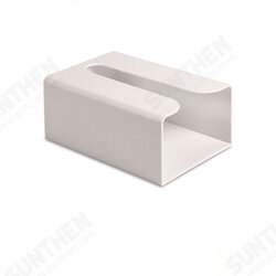 Japanese Style Portable Traceless Toilet Paper Holder Household Tissue Box Plastic Toilet Towel Holder-White Japanese Style Portable Traceless Toilet Paper Holder Household Tissue Box Plastic Toilet Towel Holder-White