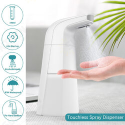 Automatic Alcohol Sprayer Automatic Hand Soap Sprayer Dispenser Auto Liquid Hand Wash Soap Dispenser Infrared Motion Sensor Touchless 300ml Soap Dispenser For Home School Hotel White Automatic Alcohol Sprayer Automatic Hand Soap Sprayer Dispenser Auto Liquid Hand Wash Soap Dispenser Infrared Motion Sensor Touchless 300ml Soap Dispenser For Home School Hotel White