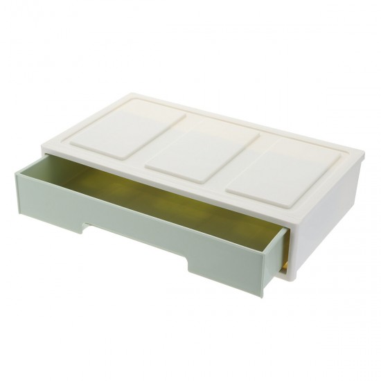 Jewelry Vanity Case Box Organizer Makeup Cosmetic Nail Storage Case Display W / Drawer