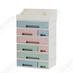 Jewelry Vanity Case Box Organizer Makeup Cosmetic Nail Storage Case Display W / Drawer Jewelry Vanity Case Box Organizer Makeup Cosmetic Nail Storage Case Display W / Drawer