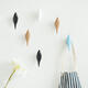 KC-488 Bird Shape 3D Wall Hooks Resin Bird Decoration Coat Towel Hook Single Wall Hanger