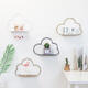 Multi-Function Storage Rack Wall Hanging Rack Cloud Shaped Floating Shelf Rack