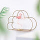 Multi-Function Storage Rack Wall Hanging Rack Cloud Shaped Floating Shelf Rack