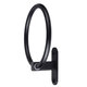 Space Aluminium Hand Round Towel Hanging Ring Wall Mounted Bathroom Rack Holder