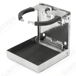 Stainless Steel Adjustable Folding Drink Cup Holder Water Bottle Holder for Marine/Boat/Car/Caravan Stainless Steel Adjustable Folding Drink Cup Holder Water Bottle Holder for Marine/Boat/Car/Caravan