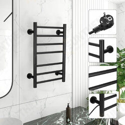 Stainless Steel Carbon Brazing Heating Towel Rack Waterproof Clothes Drying Rack Electric Towel Rack Stainless Steel Carbon Brazing Heating Towel Rack Waterproof Clothes Drying Rack Electric Towel Rack
