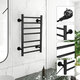 Stainless Steel Carbon Brazing Heating Towel Rack Waterproof Clothes Drying Rack Electric Towel Rack