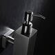 Stainless Steel Hand Soap Dispenser Liquid Bottle Holder Wall Mounted Bathroom Storage