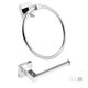 Stainless Steel Paper Tissue Holder Rack Hanger Towel Ring Wall Mounted Shelf