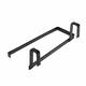 Stainless Steel Roll Paper Rack Restaurant Kitchen Cabinet Door Back Type Towel Cloth Rack Hanger