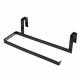 Stainless Steel Roll Paper Rack Restaurant Kitchen Cabinet Door Back Type Towel Cloth Rack Hanger