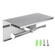 Stainless Steel Toilet Paper Double Roll Holder Bathroom Wall Mount Paper Shelf Holder Home